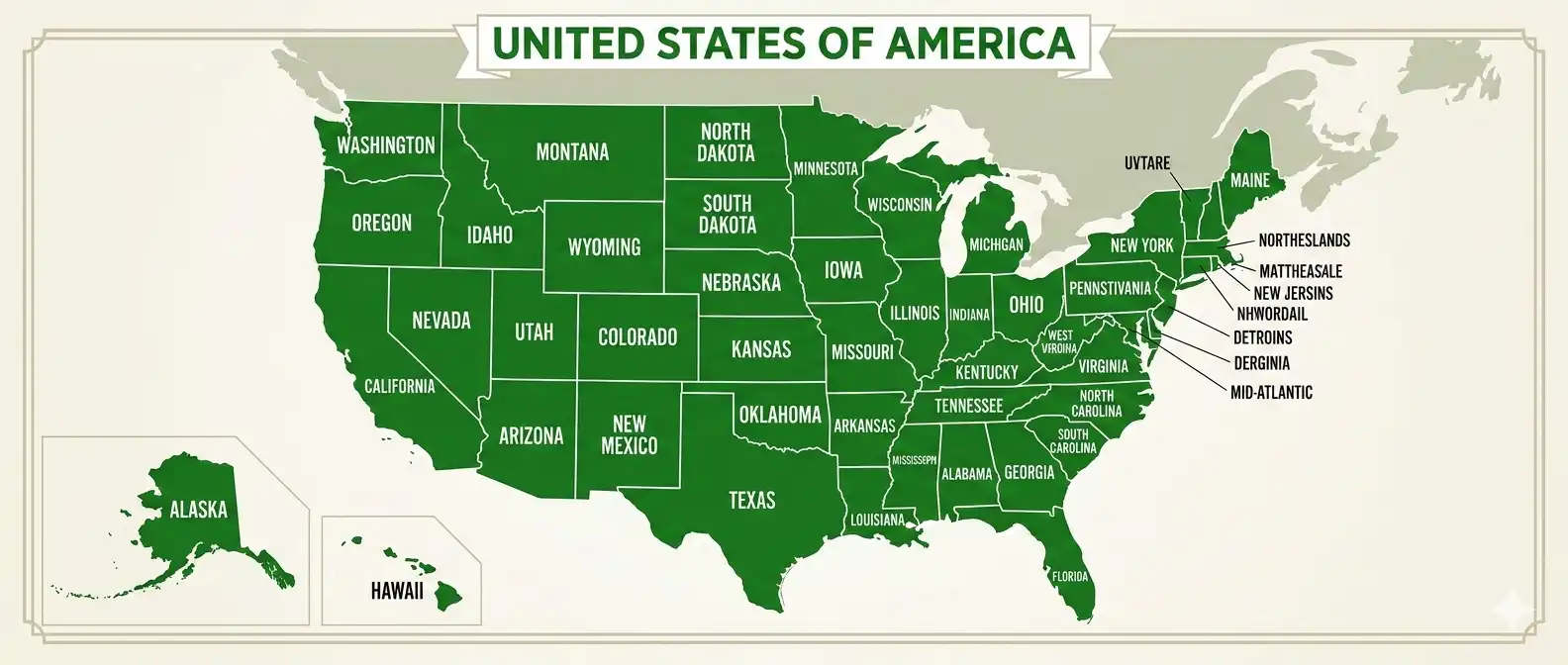 US Map - Ahmad Fraz SEO serves all US time zones remotely