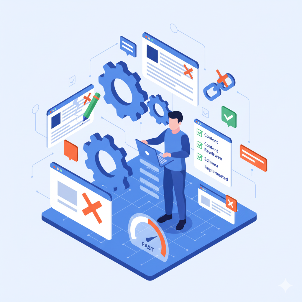 Actionable Plan for Google panelty - Ahmad fraz seo