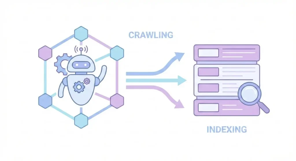 crwaling and indexing mini blog featured iamge - ahmad fraz seo