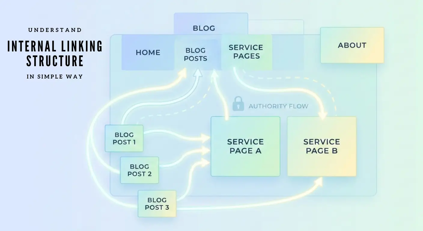 internal linking blog featured image - ahmad fraz seo