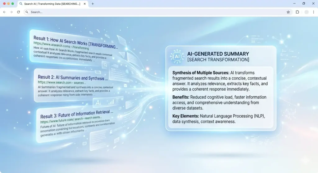 Search Generative Experience (SGE) blog featured image - ahmd fraz seo