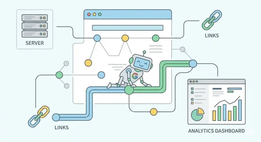 Website Crawlability blog featured image - ahmad fraz seo