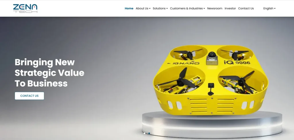 ZenaTech slide 1