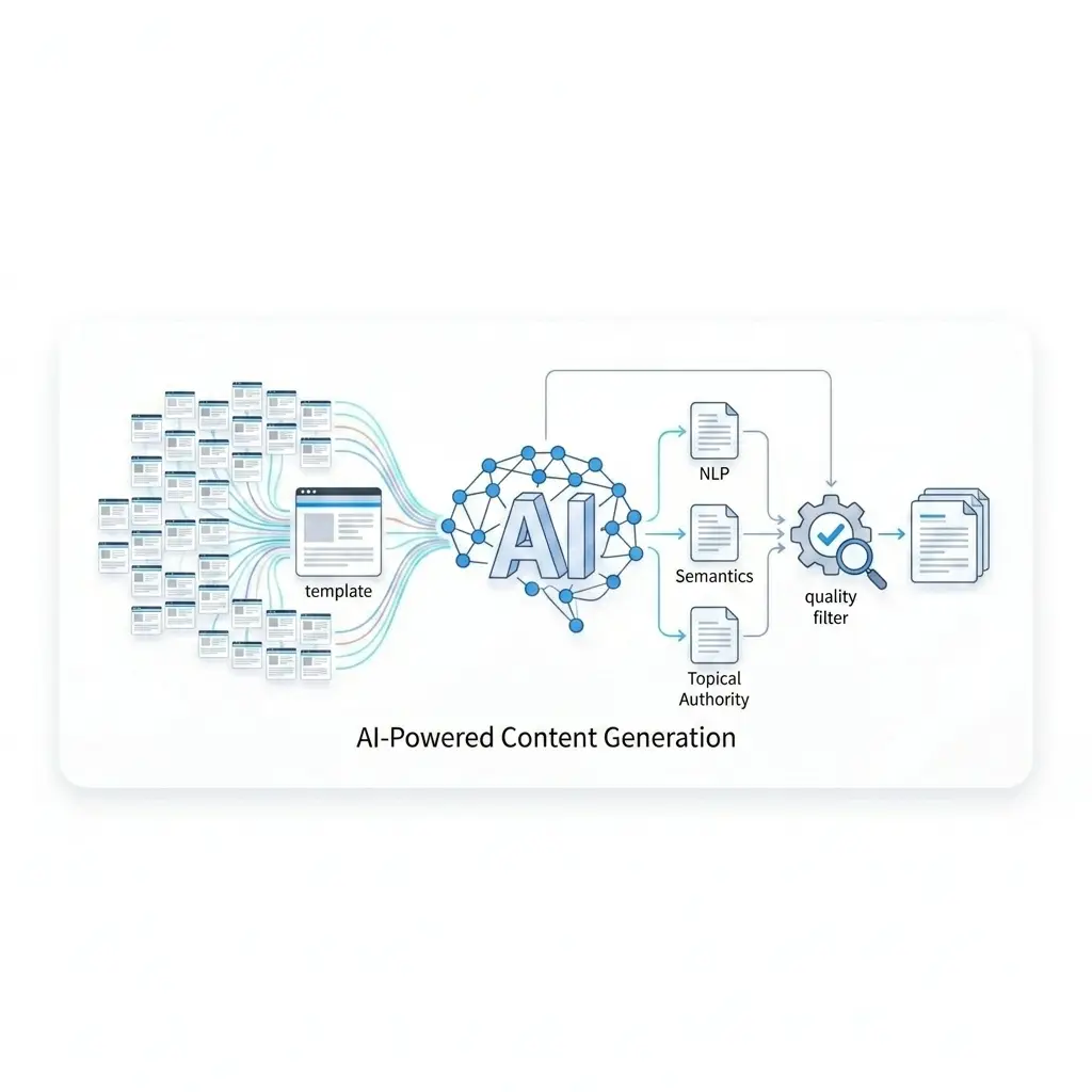 AI-Powered Content Generation - progmmatic seo - ahmad fraz seo