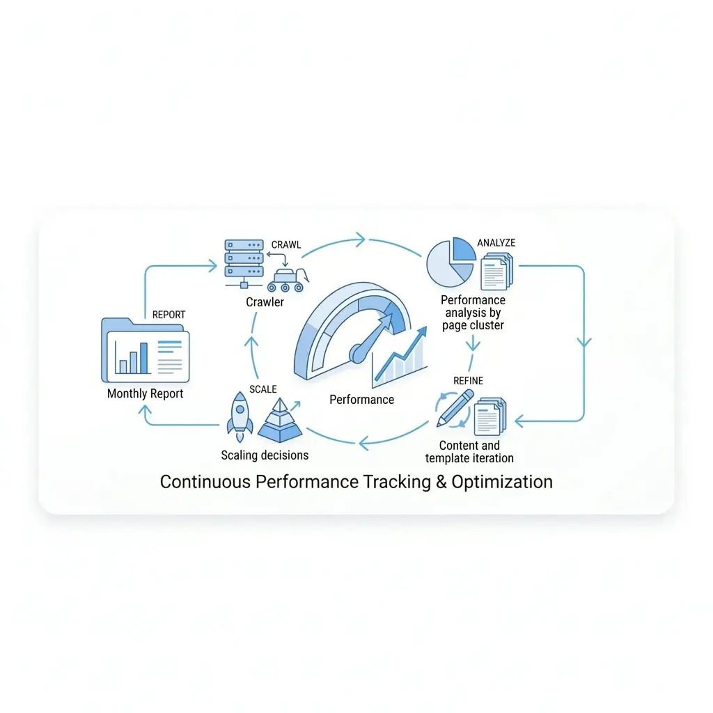 Continuous Performance Tracking - progmmatic seo - ahmad fraz seo