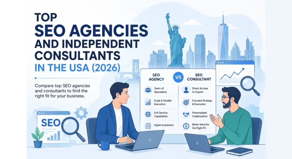 SEO Agencies and Independent Consultants in the USA - blog featured image - ahmad fraz seo