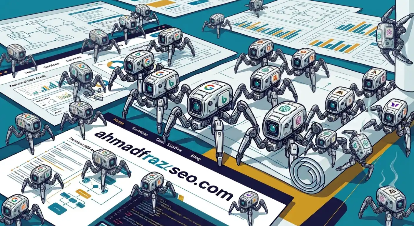 Advanced Website Crawlability - blog featured image - ahmad fraz seo