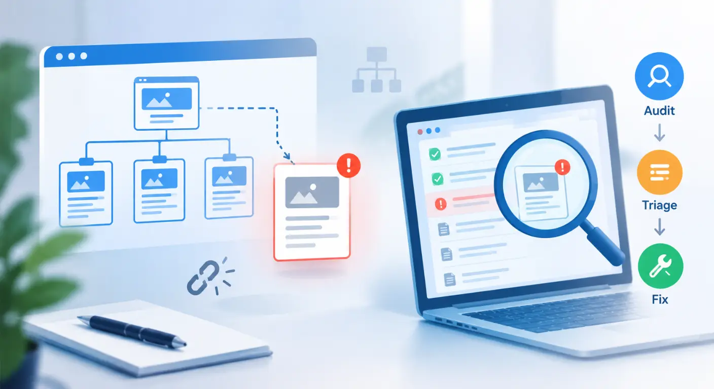 orphan pages in technical SEO - blog featured image - ahmad fraz seo