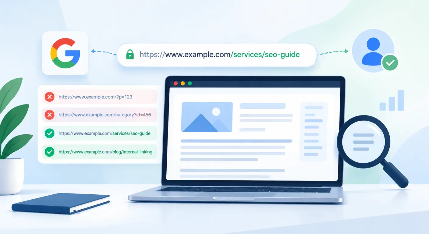 SEO-Friendly URL Structure - blog featured image - ahmad fraz seo