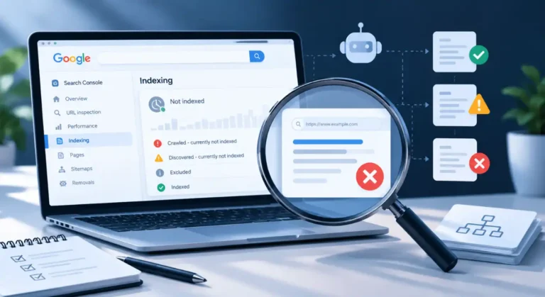 google indexing issues in seo - blog featured image - ahmad fraz seo